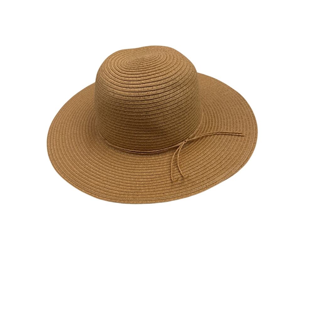 Style & Co. Basic Straw Adjustable Packable Floppy Hat